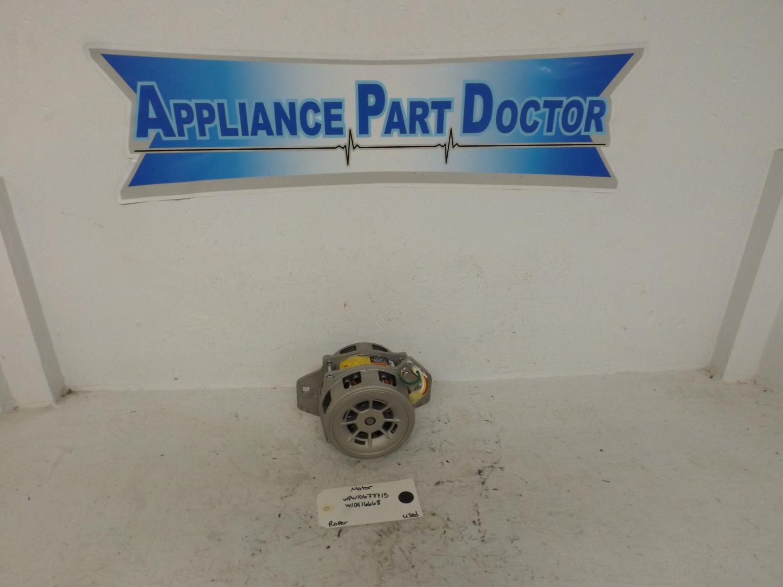 Roper Washer WPW10677715 W10416668 Motor Used Roper Washer WPW10677715 W10416668 Motor Used